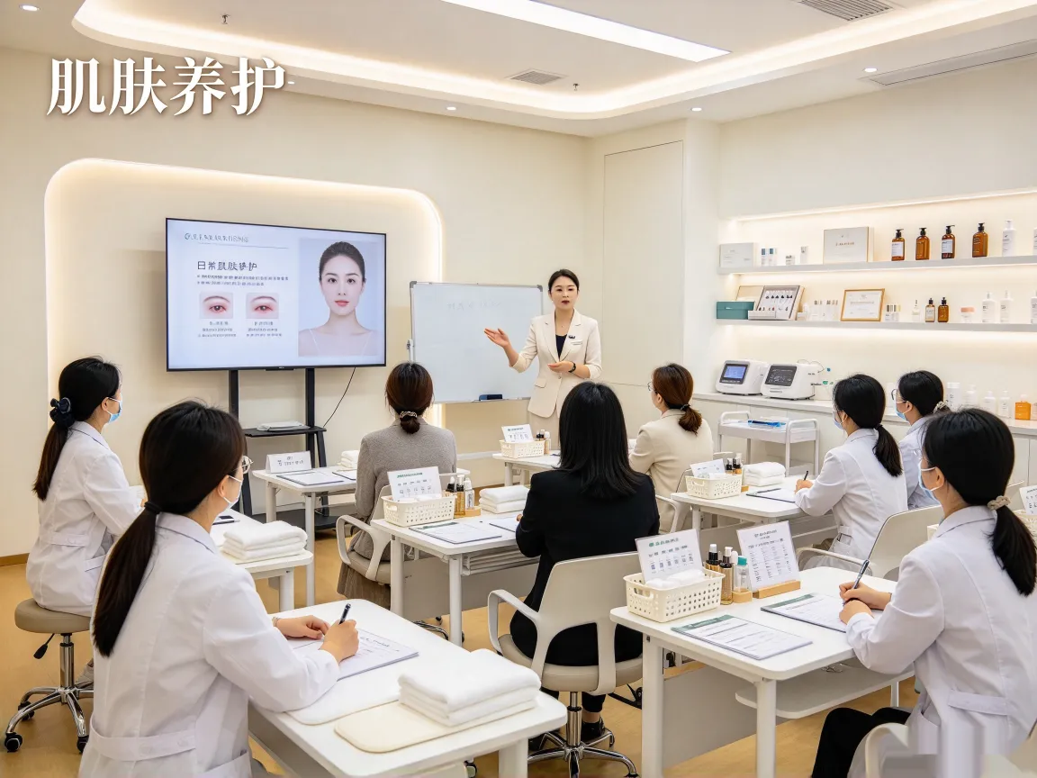 肌肤养护培训班